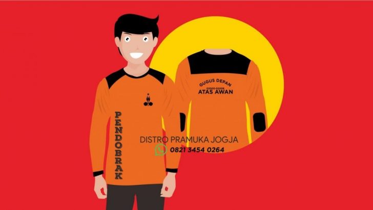Desain Baju Lapangan Pramuka Terbaru Atribut Scoutlook Jamnas XI