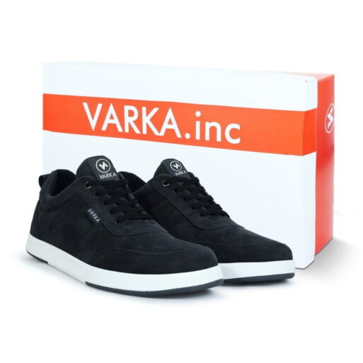 Sepatu Sneaker Pria Terbaru V 4031 Brand Varka Hitam