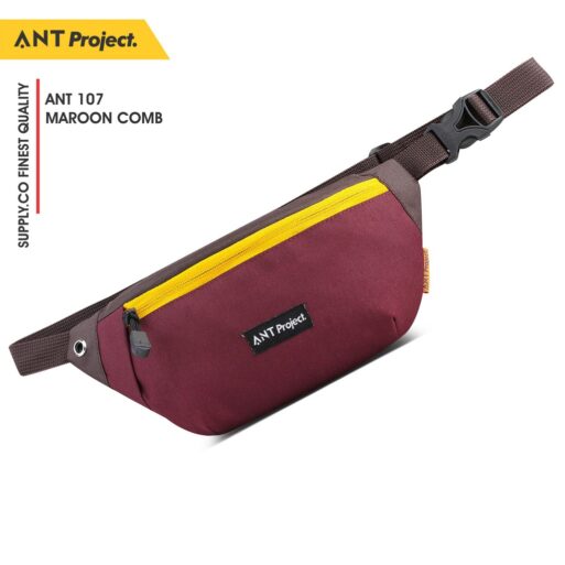 ANT PROJECT - Tas Waist bag Original Distro ANT107 Tas Selempang Waistbag Terbaru