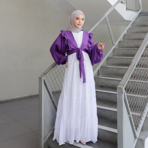 Kaira Dress Muslim + Cardigan