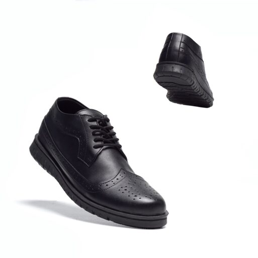 Sepatu Pantopel Kerja Formal Casual Joey Lord Black