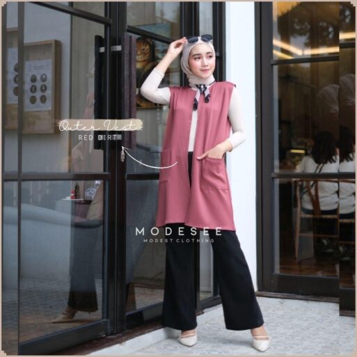 Outer Vest by Modesee