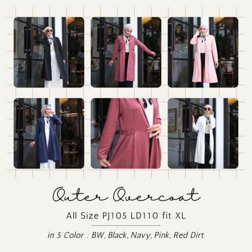 Overcoat Outer by Modesee