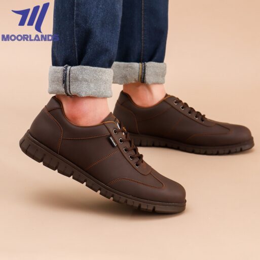 MOORLANDS Original Sepatu Sneakers Kasual Pria Sepatu Formal Pria Sepatu Santai Sepatu Kerja Kantor