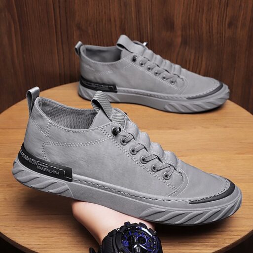 Sepatu Sneakers Pria Kasual Sepatu Tali Fashion Kerja Sport Running Shoes MC109