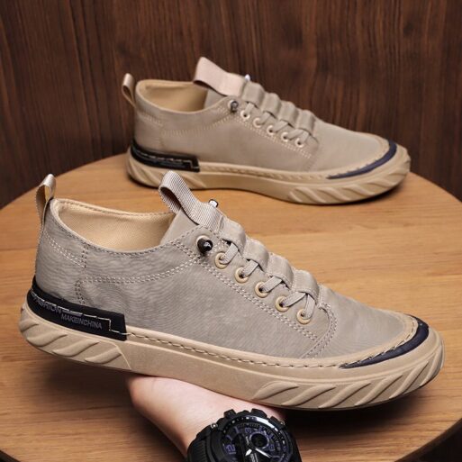 Sepatu Sneakers Pria Kasual Sepatu Tali Fashion Kerja Sport Running Shoes MC109