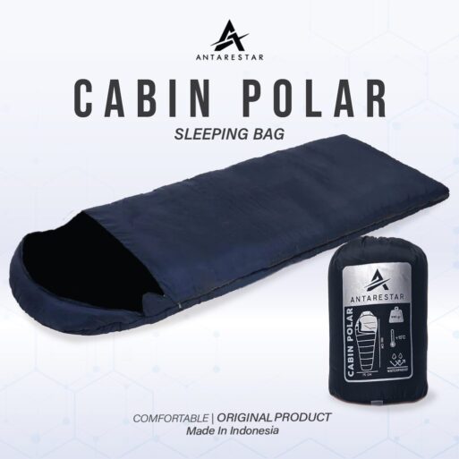 Sleeping Bag Antarestar SB Cabin Polar Bahan Lebih Tebal Lebih Hangat Nyaman Kualitas Terbaik 4.7 261 Penilaian 504