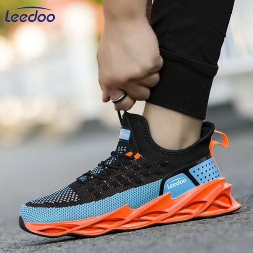 Leedoo Sepatu Pria Sneakers Casual Fashion Pria 2020 Running Sport Shoes MR122