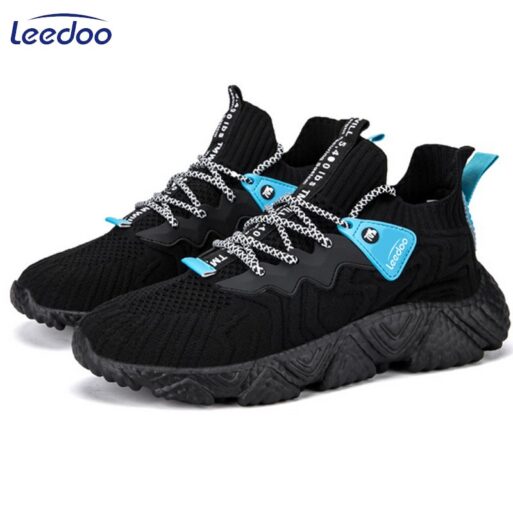 Leedoo Sepatu Sneakers Pria Berkualitas Sport Shoes Jogging MR123