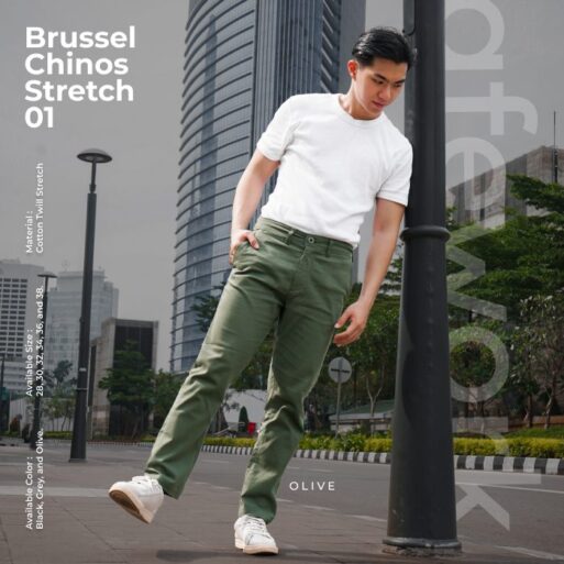 Brussel Chinos Stretch 01